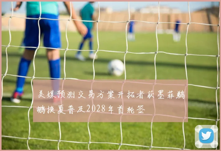 美媒预测交易方案开拓者获墨菲鹈鹕换夏普及2028年首轮签